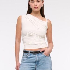 SOLD Abercrombie & Fitch Draped Twist Top